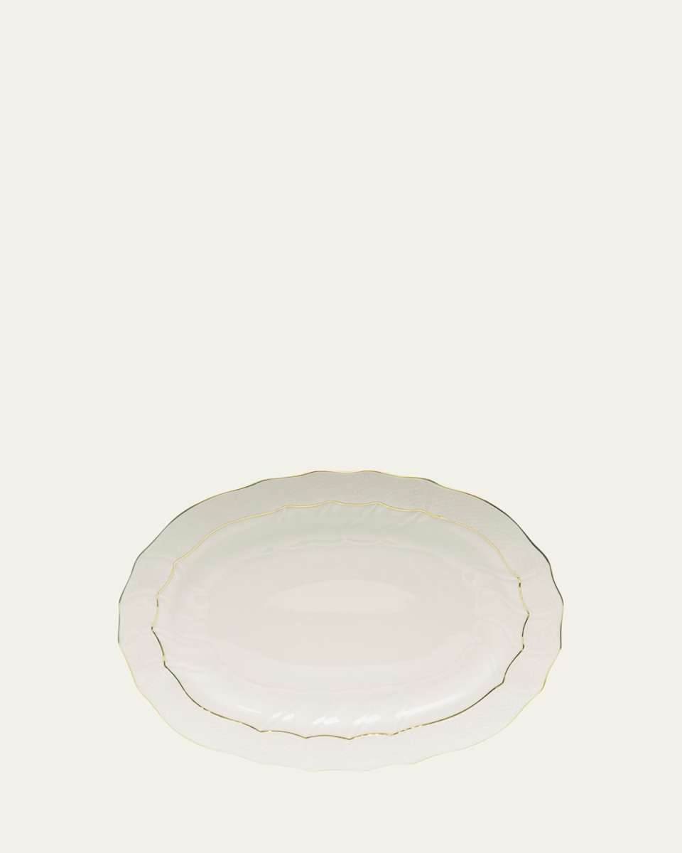 Golden Edge Platter, 17"